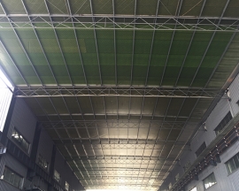 彩鋼棚結構改造雨蓬